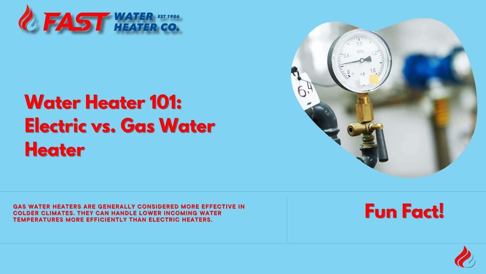 Water Heater 101: Electric vs. Gas Water Heater