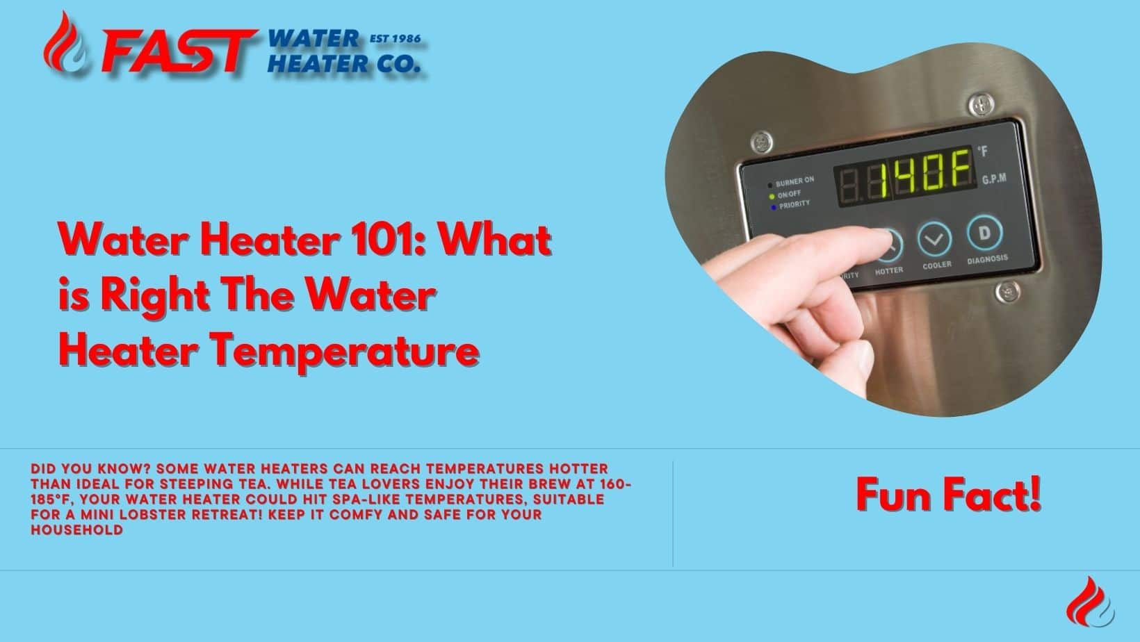 Water Heater 101: What is Right The Water Heater Temperature