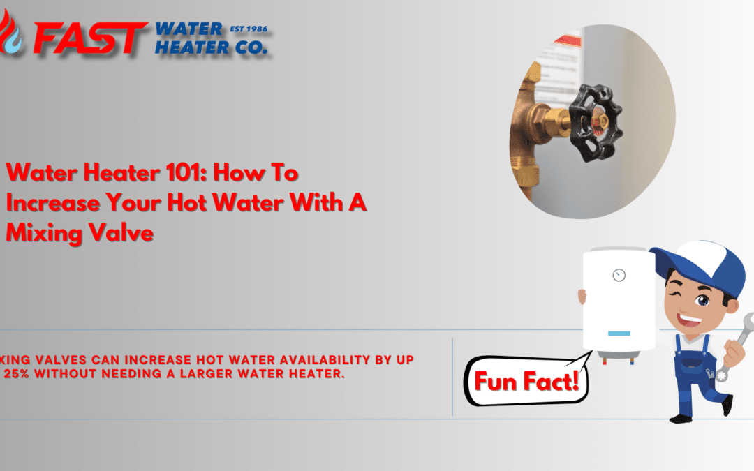 Water Heater 101: How to Increase Your Hot Water Capacity with a Mixing Valve 