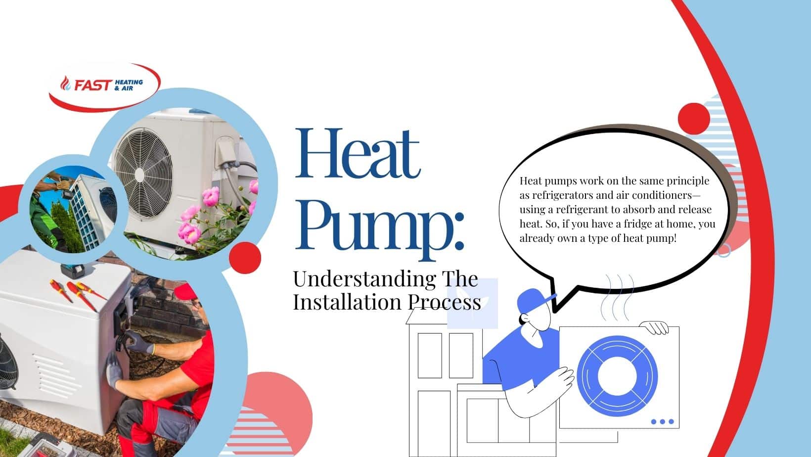 Heat pumps work on the same principle as refrigerators and air conditioners—using a refrigerant to absorb and release heat. So, if you have a fridge at home, you already own a type of heat pump!