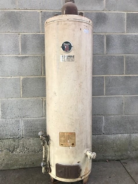 Old Hot Water Tank