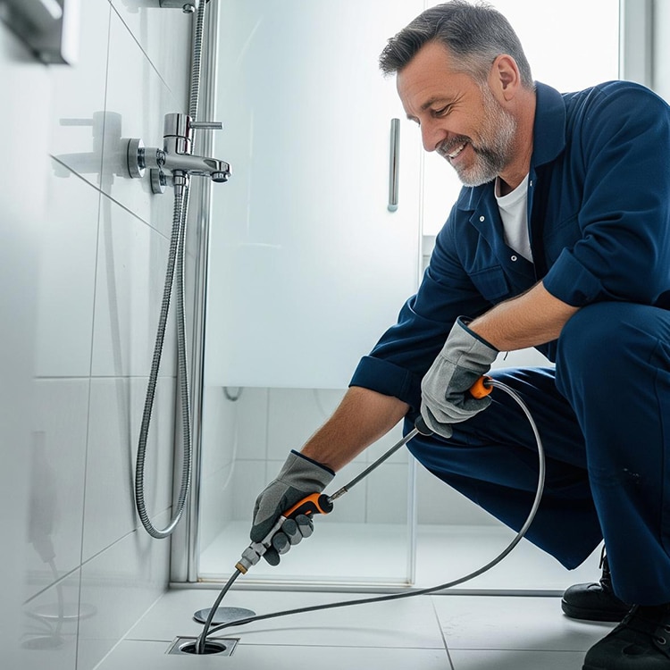 Shower Drain Clearing