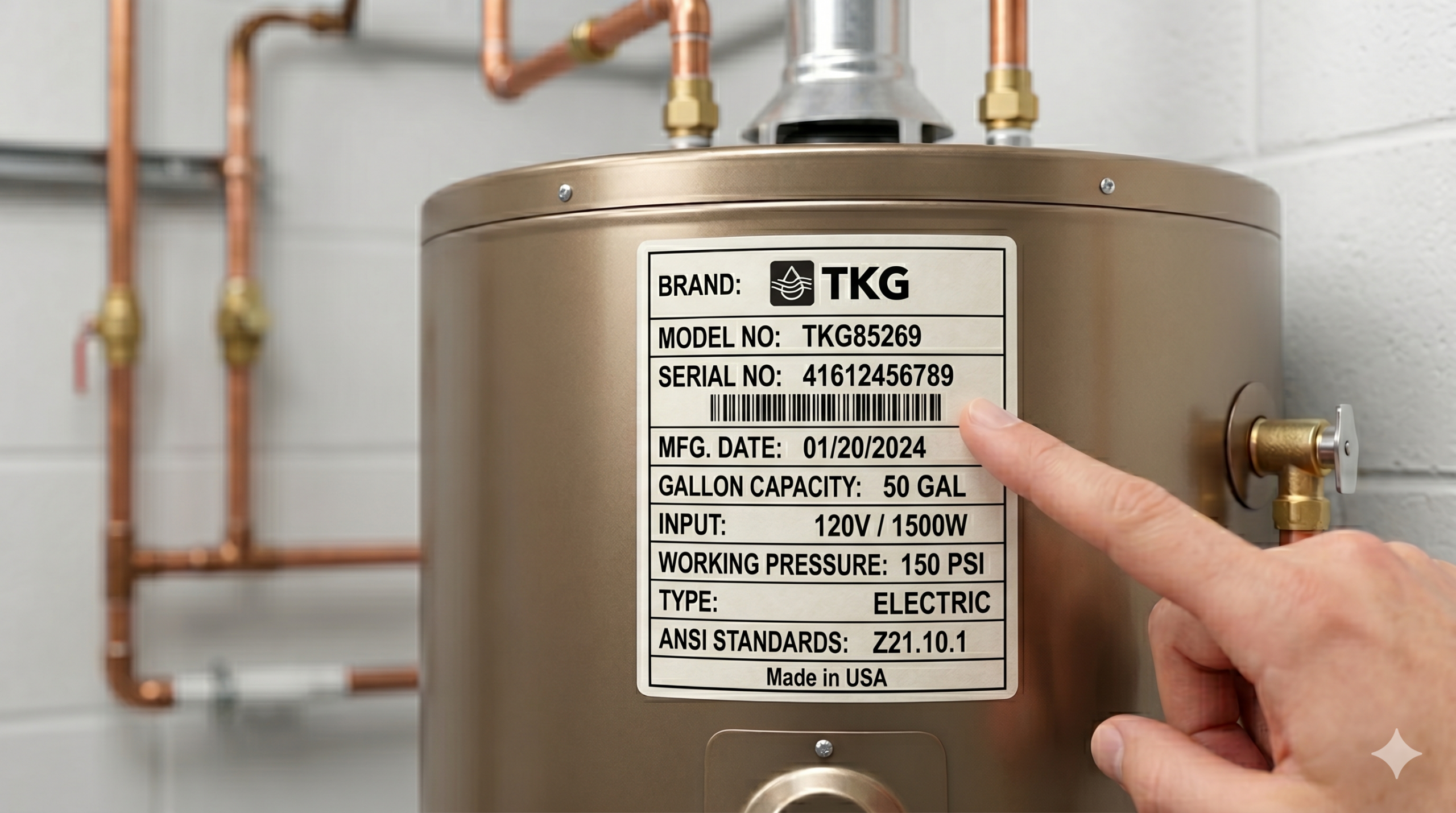 Water Heater Serial Number Lookup Guide - fastwaterheater.com