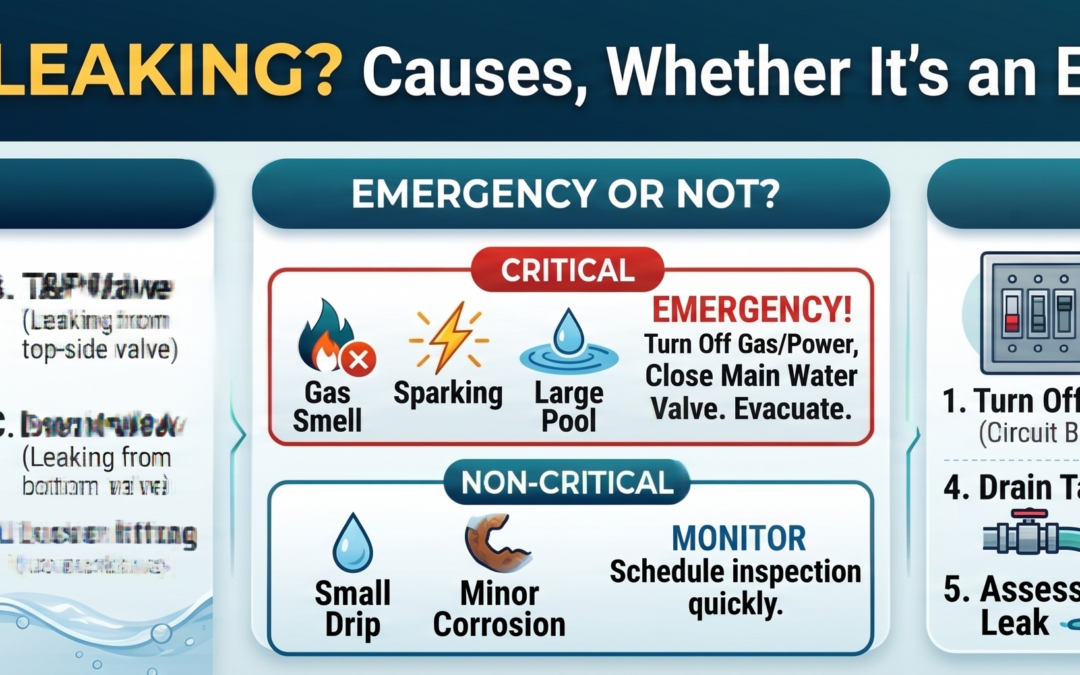 Water Heater Leaking? Causes, Is It an Emergency, and What to Do