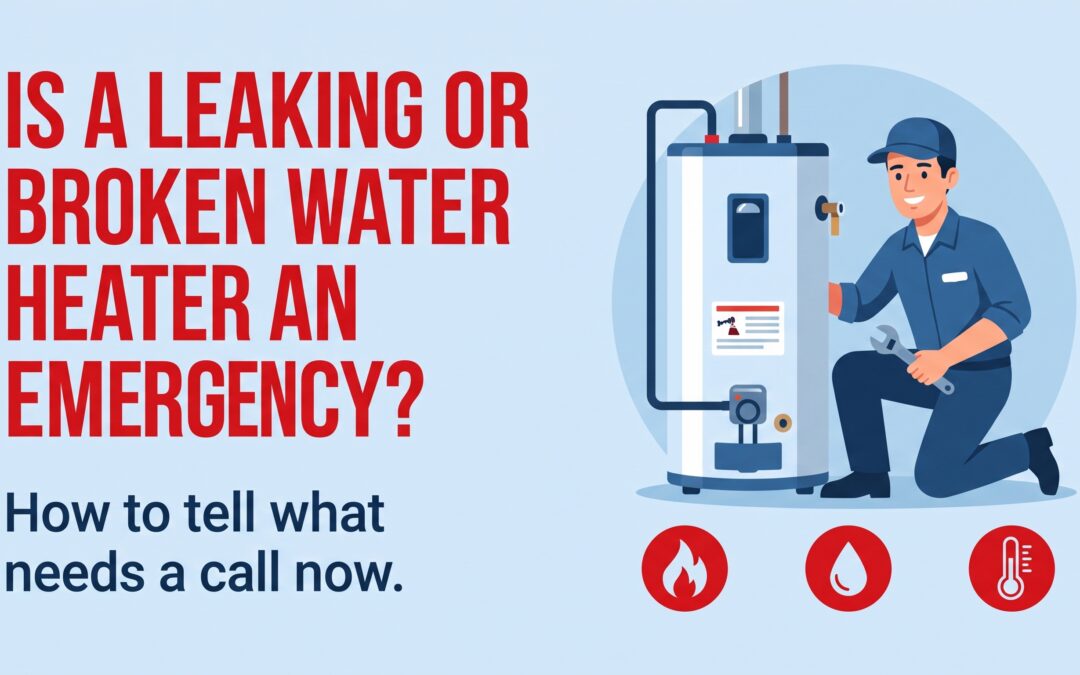 Is a Leaking or Broken Water Heater an Emergency? How to Tell